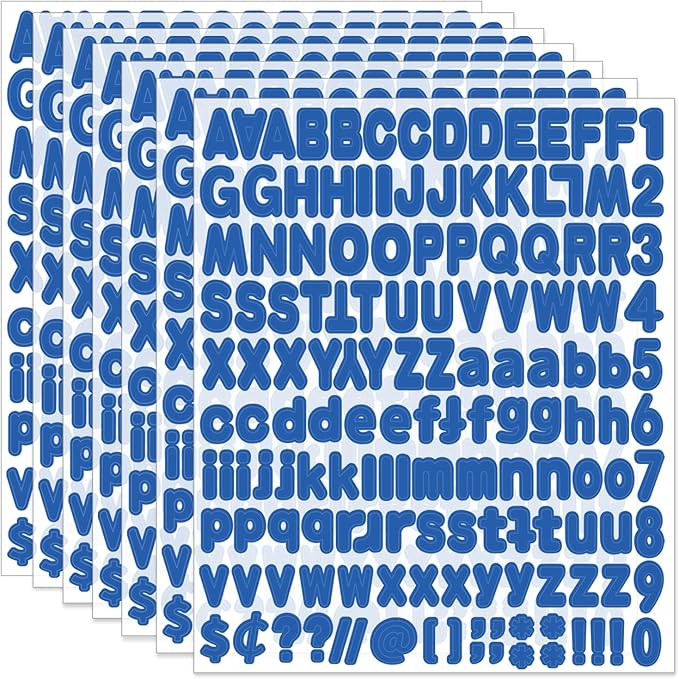 Alphabet Stickers, Bulletin Boards & Home Decor by Starboling