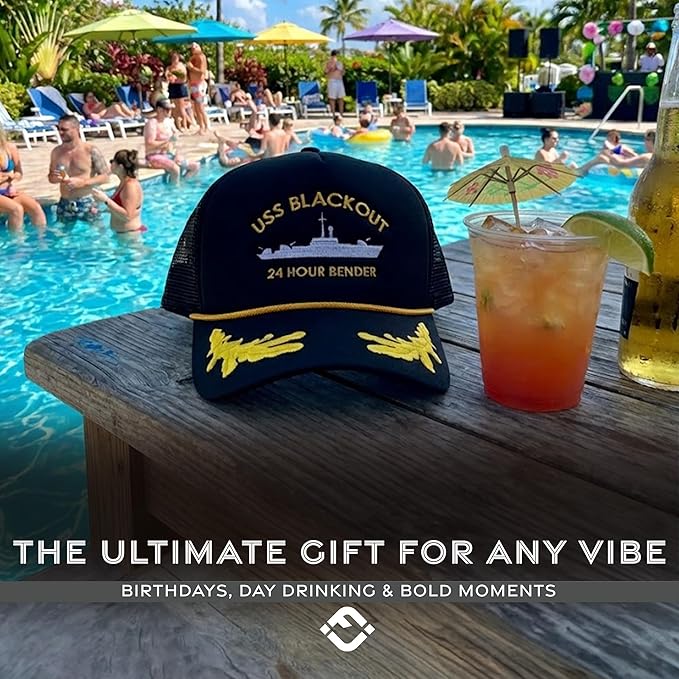 Funky Junque Premium Mesh Snapback Trucker Hat - Stylish Comfort for All - Patriotic, Humor & More