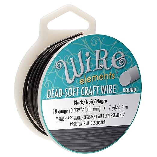 The Beadsmith Wire Elements Craft Wire – Tarnish Resistant, Soft Temper by TheBeadsmith