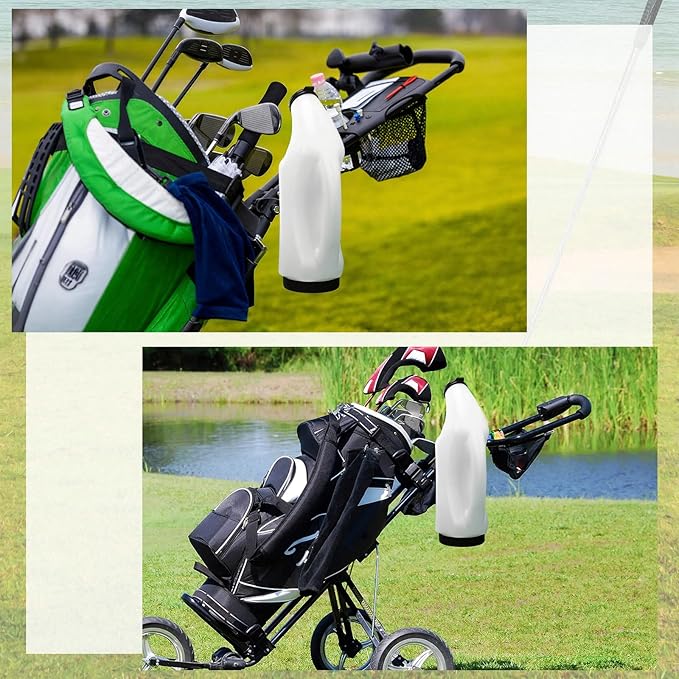 Yalikop Golf Cart Sand Bottle Sand Seed Divot Filler Bottle for Golf Push Carts Easy Pour Repair Tools Refillable Push Cart Models for Course Maintenance Staff Golfers