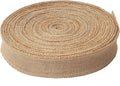 KINJOEK1 in Burlap Ribbon, 27 Yards Natural Jute Fabric Roll Ribbon by KINJOEK