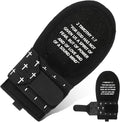 Geyoga Christian Sliding Mitt Cross Baseball Softball Religious Glove Sliding Mitt Baseball Guard Accessories and Protective Gear Left/Right Hands - Hand and Wrist Protection