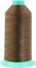 Mandala Crafts Bonded Nylon Thread Coyote Brown Heavy Duty Sewing Threads by MandalaCrafts