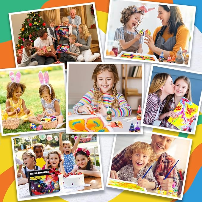 Water Marbling Paint Kit, Arts and Crafts - Image 2