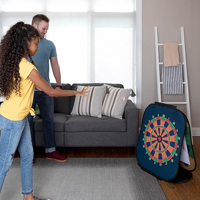 GUD Dart Board, Football & Baseball Games, Kids Birthday Party Dartboard - Image 3
