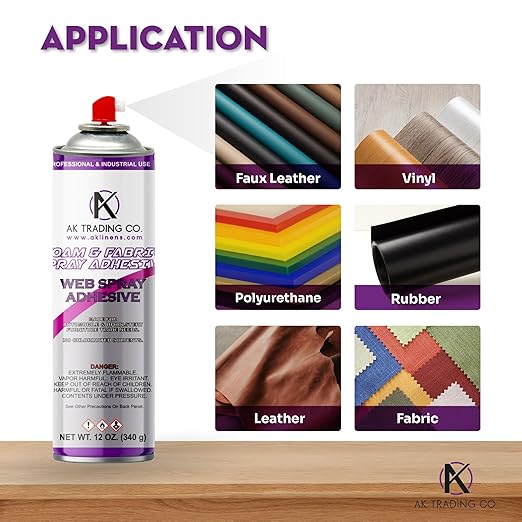 AK TRADING CO. Professional Quality Multipurpose Spray Adhesive - Image 4