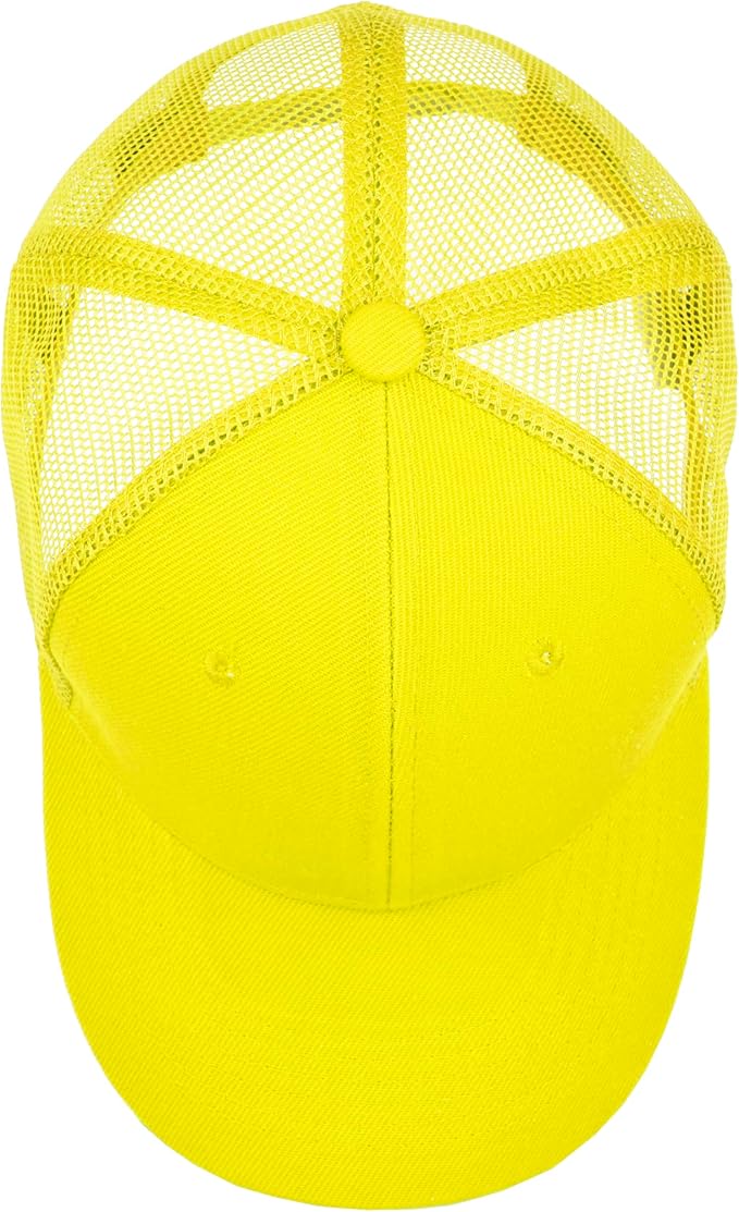 Gelante Mesh Trucker Hat Baseball Cap Structured Front Panel Wholesale LOT 12 Pack