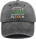 Gardening Gifts for Women Men - Funny Gardening Hat Dog Lover Gardener Garden Plants Baseball Caps