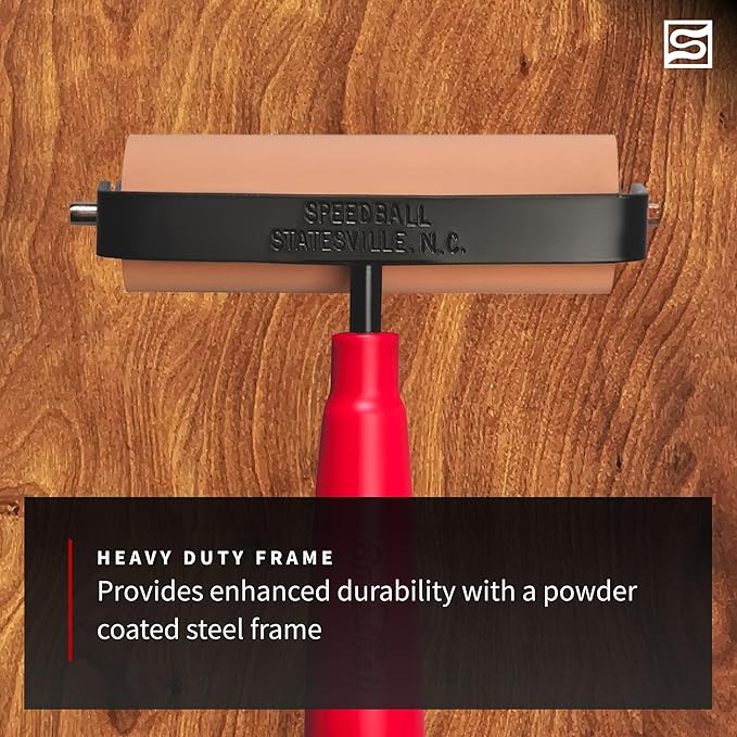 Speedball Soft Rubber Brayer, 1.5-Inch - Image 8