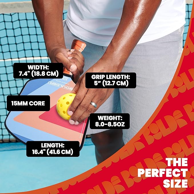 Boulder Carbon Fiber Pickleball Paddle | T700 Carbon Fiber | USAPA Approved - Image 7
