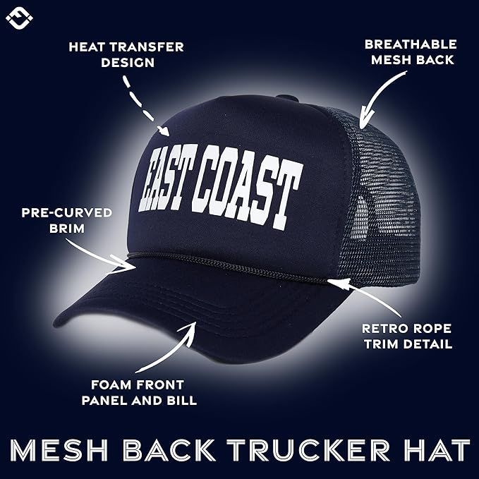 Funky Junque Premium Mesh Snapback Trucker Hat - Stylish Comfort for All - Patriotic, Humor & More