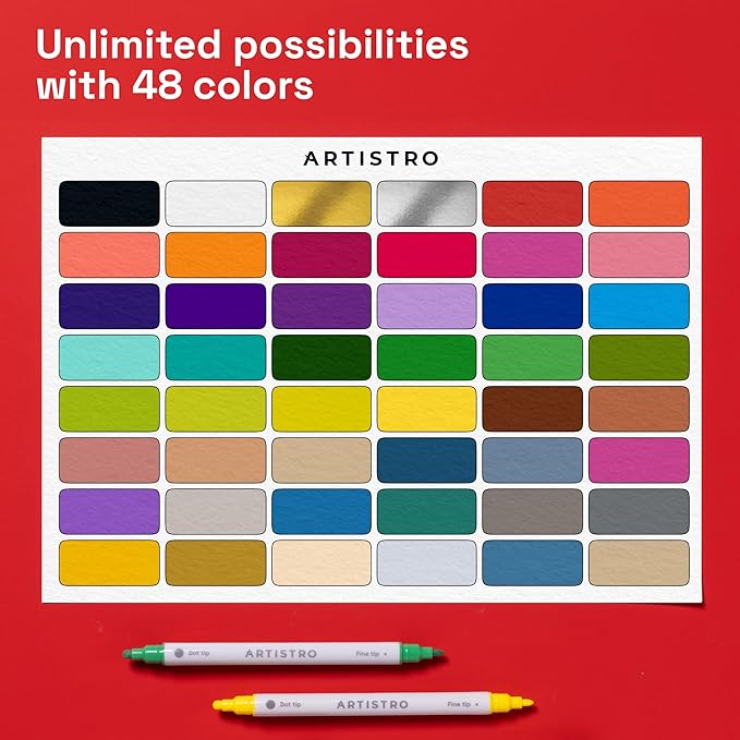 ARTISTRO Vibrant Acrylic Paint Markers - Image 5