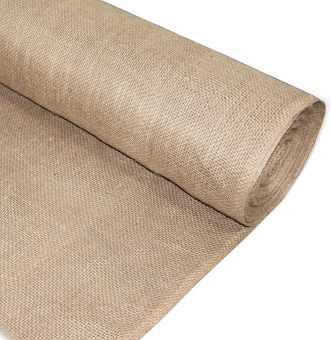Garden Burlap Roll, Seed Cover, Weed Barrier, Aisle Runner Plant Cover Tree - Image 5
