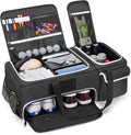 DSLEAF 2 Layer Golf Trunk Organizer with Bottom Shoe Space, Golf Car Locker for Men & Women, Holds 2-3 Shoes, Balls, Tees, Cap, Gloves and Clothes (Patenting Design)