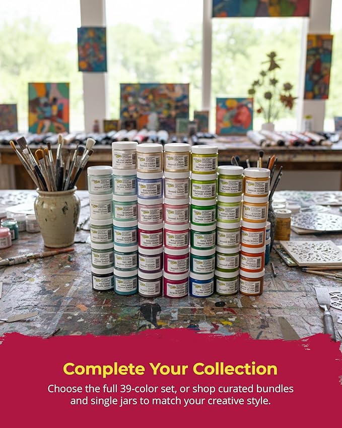The Crafter's Workshop Stencil Butter — Boutique Texture Paste Gift Set - Image 8