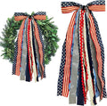 Large Patriotic Star Ribbons Bow by Unknown