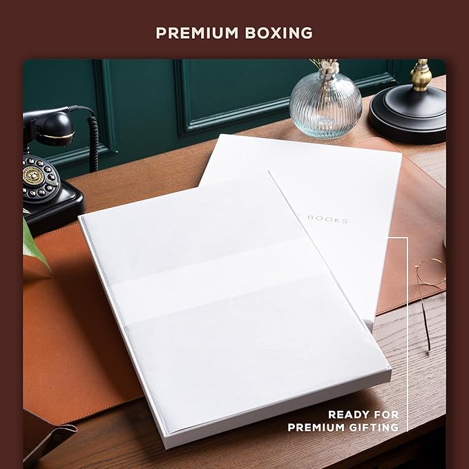 Beechmore Books A3 Sketchbook – 11.7x16.5 Premium Vegan Leather Bound Large - Image 7