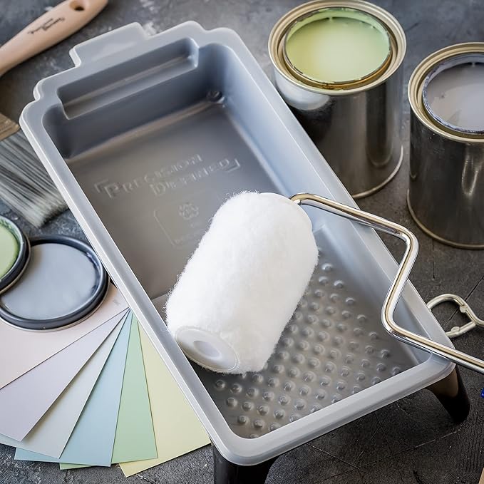 Precision Defined Paint Trays, Paint Roller Trays Liner, Plastic Paint Pan - Image 2
