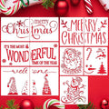 Christmas Stencils for Door Mats 23.6” Christmas Doormat Stencils for Crafts by zosylley