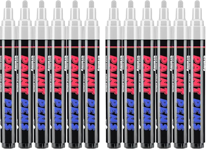 White Paint Pens Paint Markers by Craiiby