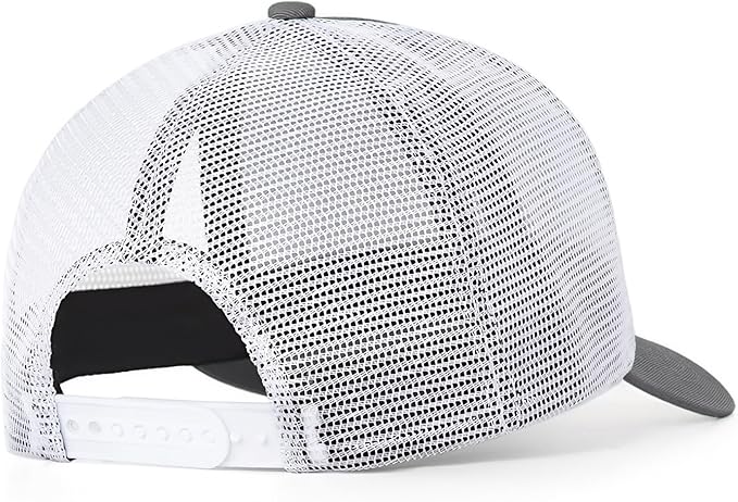 American Flag Trucker Hat - Snapback Hats for Men Women Baseball Cap - Breathable Mesh & Adjustable Fit for Casual Wear