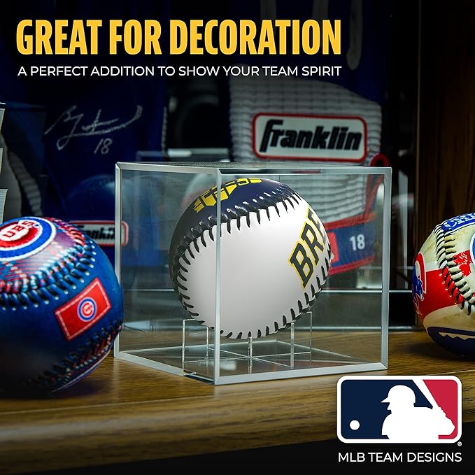 Franklin Sports MLB Team Soft Baseballs - Team Logo - Fan Shop Toy Baseball for Kids - Decoration for Desks and Office