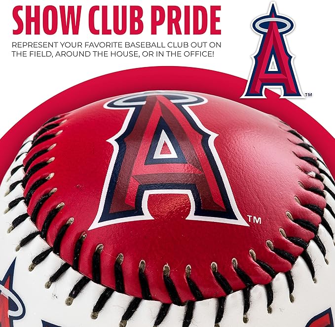 Franklin Sports MLB Team Soft Baseballs - Team Logo - Fan Shop Toy Baseball for Kids - Decoration for Desks and Office