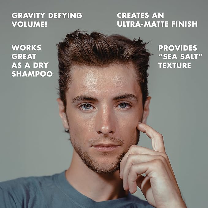 Hanz de Fuko Quicksand – Premium Men’s Hair Styling Wax & Dry Shampoo - Image 4