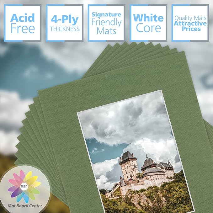 Mat Board Center, 8x10 for 5x7 Rock Garden Color Mats - Image 2