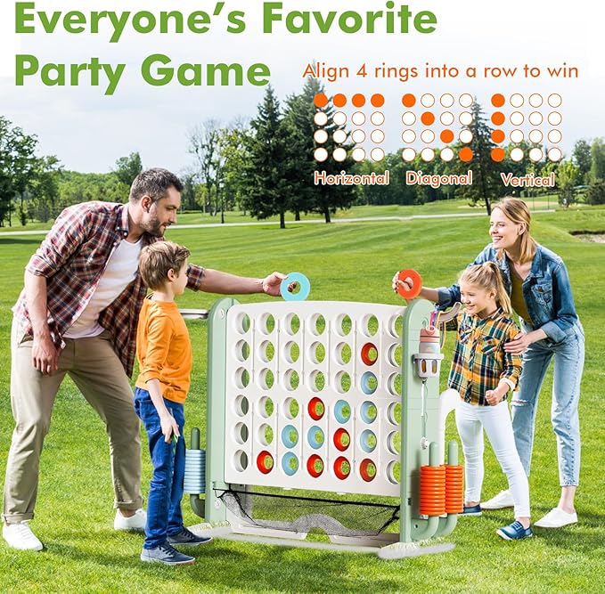 Giant 4 in a Row Connect Game - Image 2