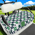 Golf Cart Seat Covers Club Car Golf Cart Accessories 4 Pockets Golf Carts Seat Towel Blanket for Men Women Golf Cart Decor
