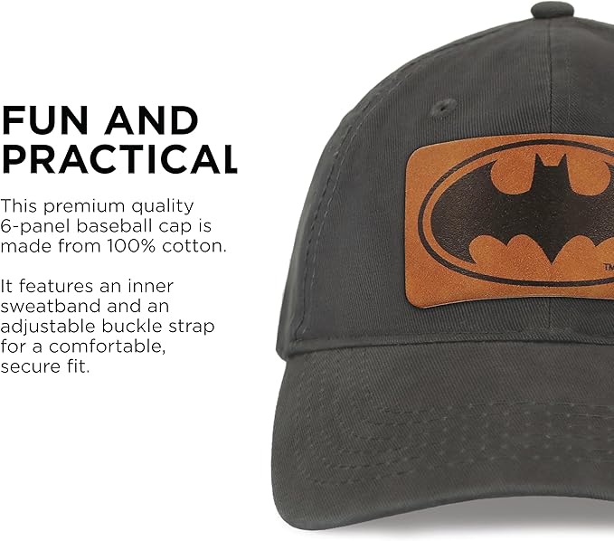 ABG Accessories Superman Hats for Men Baseball Cap