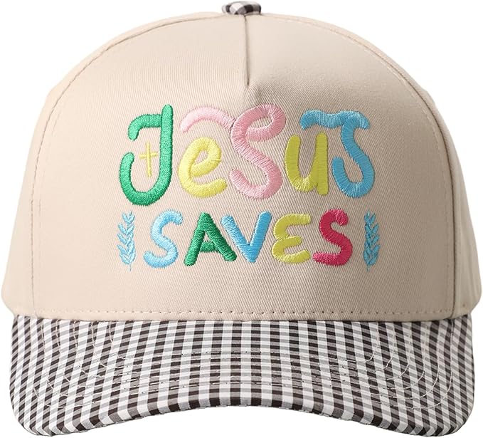 MIRMARU Two-Tone Vintage Canvas Trucker Hats for Men & Women, Adjustable Size Baseball Caps with Trendy Embroidered Design