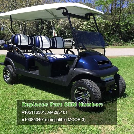10L0L Golf Cart MCOR 4 Conversion Throttle Potentiometer Compatible with Club Car Precedent/Carryall/Tempo/Onward 2012-up Golf Cart Replaces 105116301, 103850401(MCOR 3)