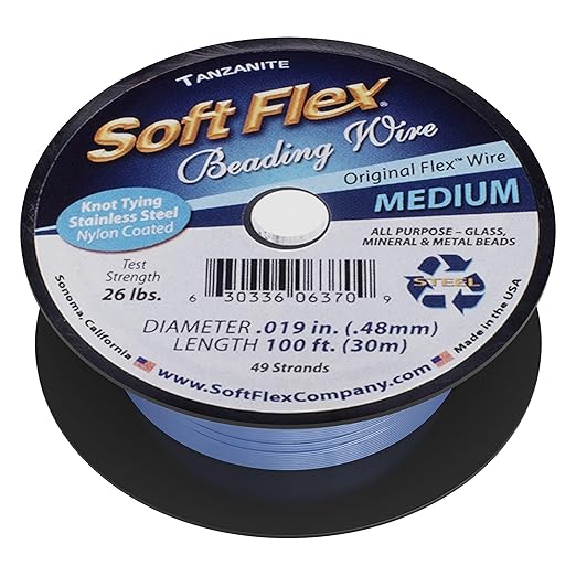 Soft Flex 49 Strand Beading Wire by SoftFlex