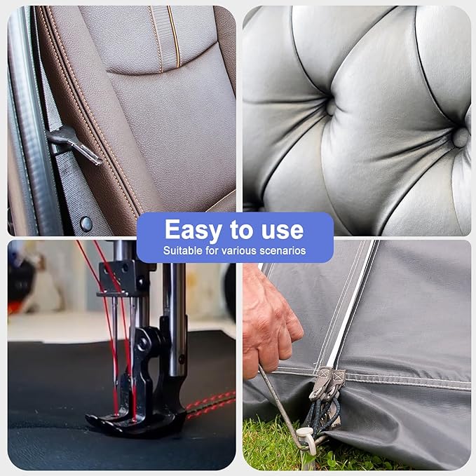 Extra Strong Bonded Nylon Thread #69 Tex70 – 16 OZ, Versatile Stitching Solution - Image 6