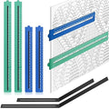 Flutesan 4 Pcs 2 Size Knitting Chart Keeper Magnet Replacement Set Magnetic by Flutesan