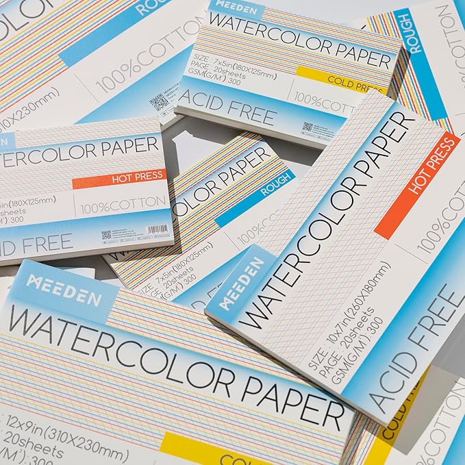 MEEDEN Watercolor Paper Block - Image 7