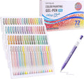 72 Color 1.0mm Glitter Markers for Adults Painting, Christmas Card Drawing by Unknown