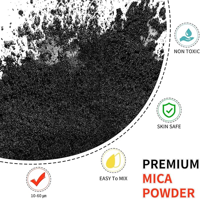 Mica Powder - 75g Mica Powder for Epoxy Resin - Metallic Color Pigment for Resin - Image 2