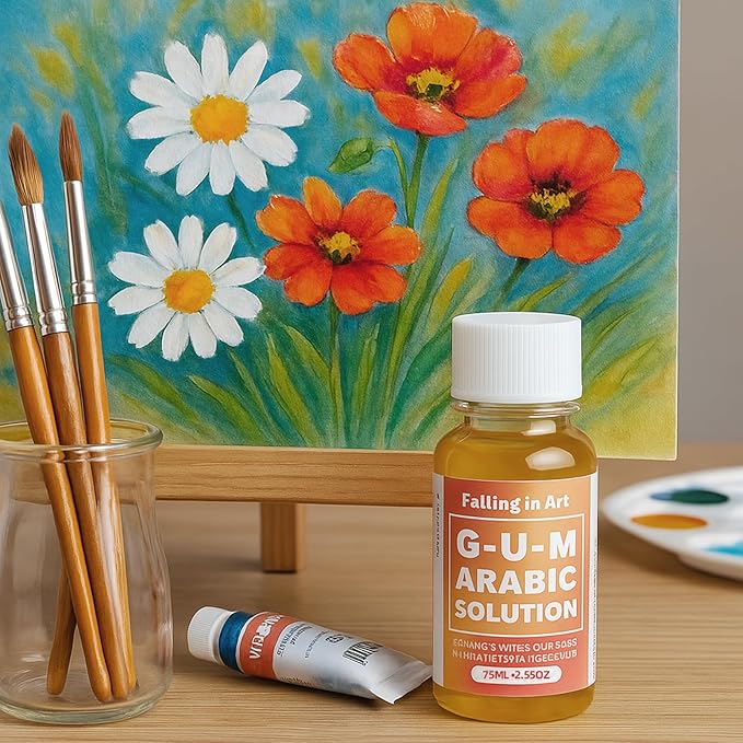 Falling in Art Gum Arabic Solution, Gum Arabic Liquid - Image 4
