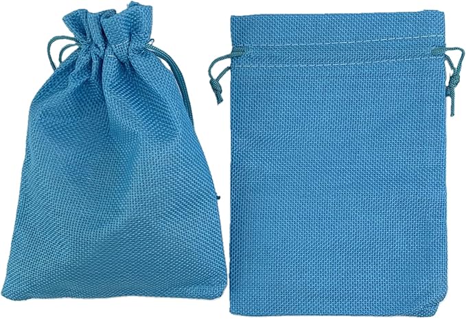 Palmhomee Pack of 25 Burlap Gift Bags - Image 2
