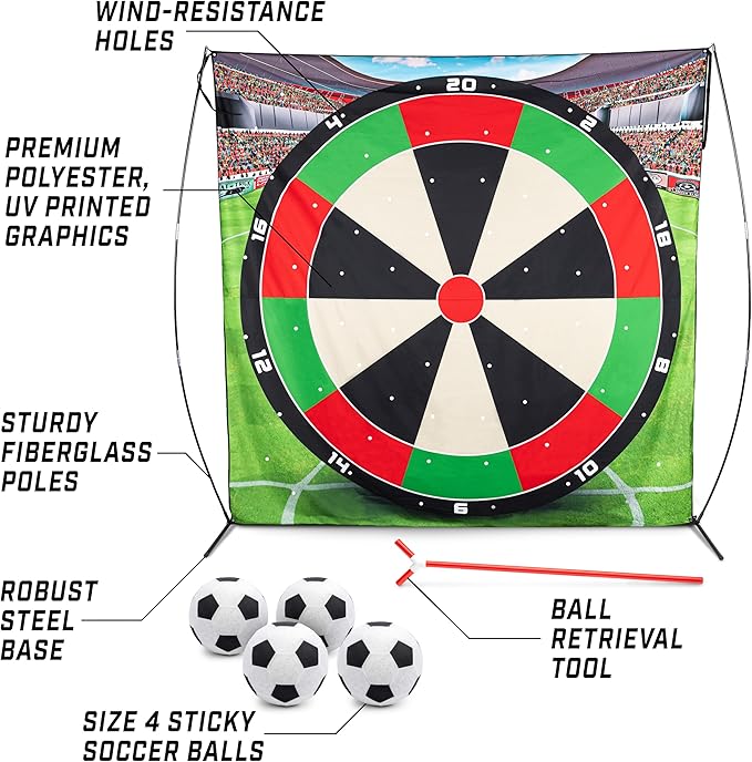 GoSports 10 FT Chip N' Stick Soccer Darts - Image 4