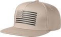 UALON Baseball Cap, Snapback Trucker Hat for Men & Women with American Flag and Adjustable, Breathable Mesh, Flat Bill Hats