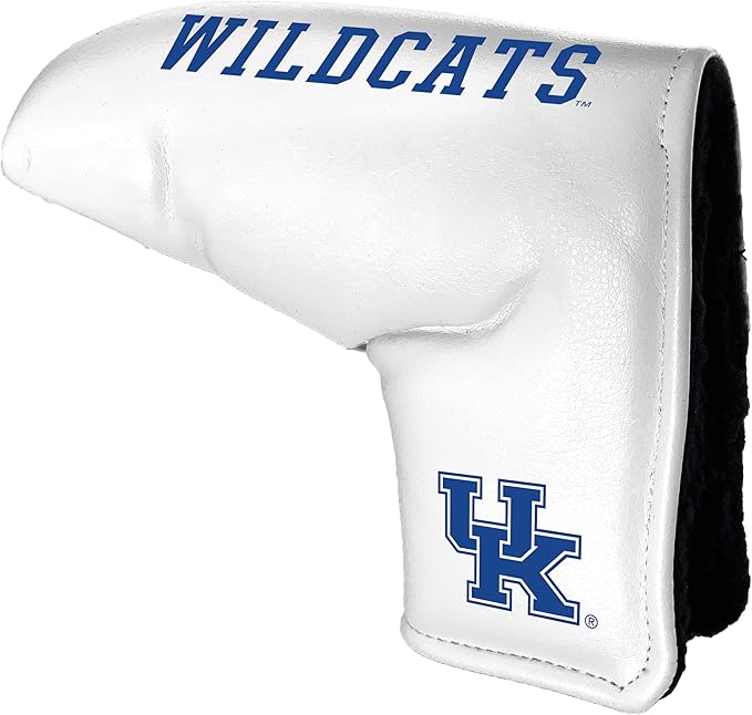 Team Golf NCAA Tour Blade Putter Cover (White), Fits Most Blade Putters, Scotty Cameron, Taylormade, Odyssey, Titleist, Ping, Callaway