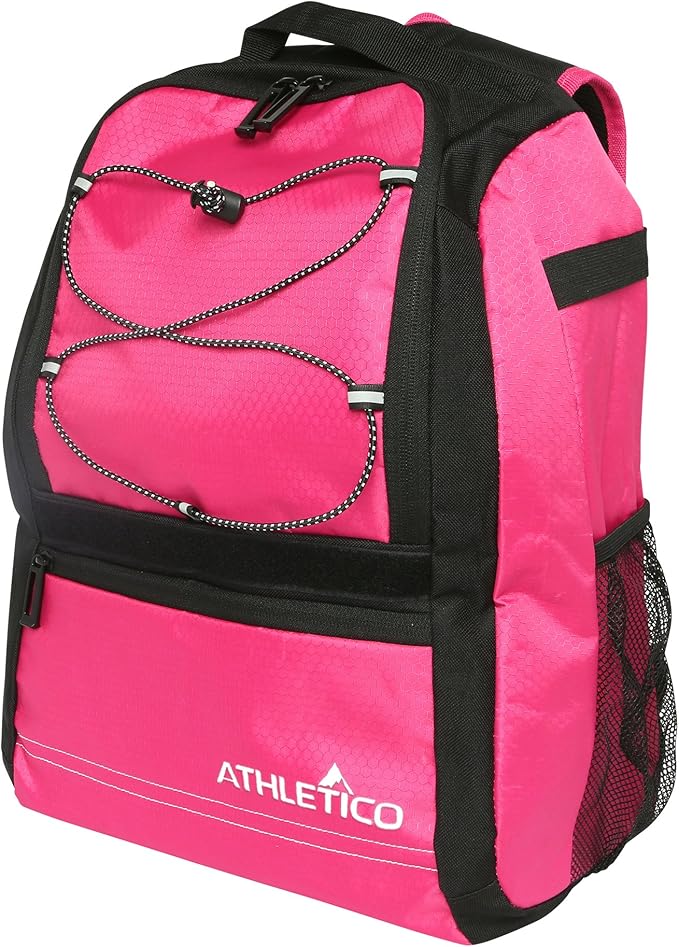 Athletico Youth Baseball Bag - Bat Backpack for Baseball, T-Ball & Softball Equipment & Gear | Holds Bat, Helmet, Glove | Fence Hook