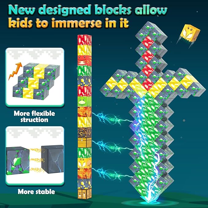 100PCS Magnetic Blocks - Image 6