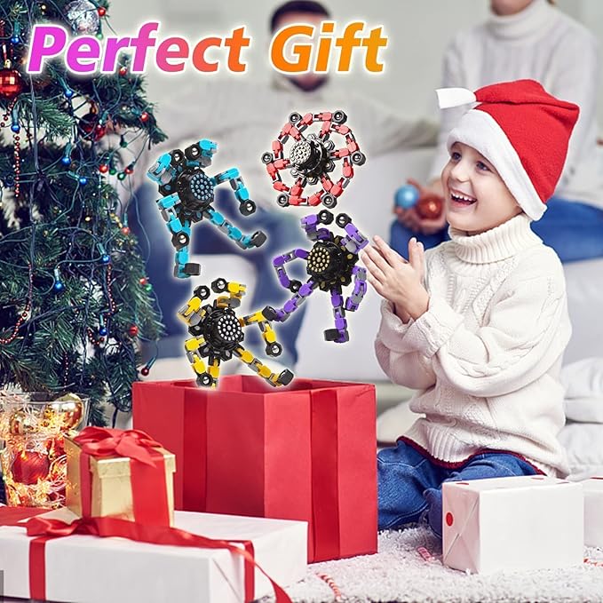 Fidget Spinners 8 Pcs for Kids and Adults Stress Relief Sensory Toys for Boys - Image 5