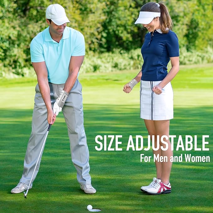 GAIARENA Golf Wrist Training Aid Wrist Hinge Trainer Brace, Effective Golf Swing Training Equipment to Correct Wrist Angle Swing Posture & Develop Muscle Memory for Beginner Golfers【Patent Pending】