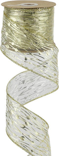 MEEDEE Gold Wired Ribbon by MEEDEE